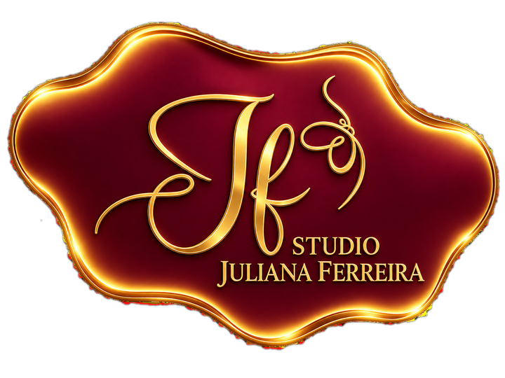 Medalhão JF do Studio Juliana Ferreira